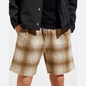 Urban Outfitters Pierce Shadow Plaid Short